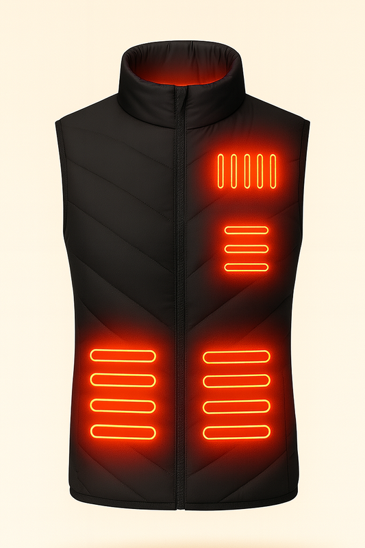 woman's heated gilet